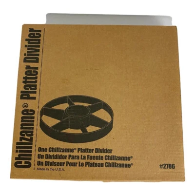 Pampered Chef Chillzanne Platter Divider Plastic #2786 NEW Made in USA - Image 1 of 4