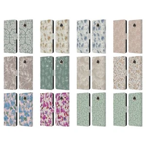 OFFICIAL ANIS ILLUSTRATION MIX PATTERN LEATHER BOOK CASE FOR MOTOROLA PHONES - Picture 1 of 18