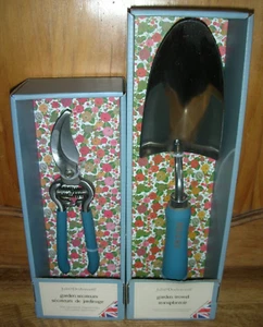 BRIERS JULIE DODSWORTH STAINLESS STEEL GARDEN HAND TROWEL &SECATEURS-IDEAL GIFT - Picture 1 of 3