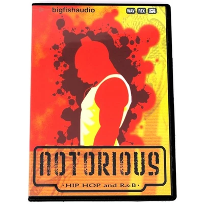 Big Fish Audio Notorious Hip Hop And R&B Loops Sample/Sound Library/Sampling CD - Image 1 of 3