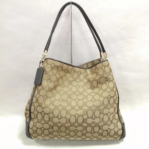Coach Signature Schultertasche F36184 Braun - Bild 1 von 16