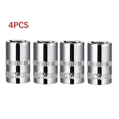 Socket Tools 1/4" Head 6 Point Socket Set Hex Keys Socket Ratchet Socket - Image 1 of 4