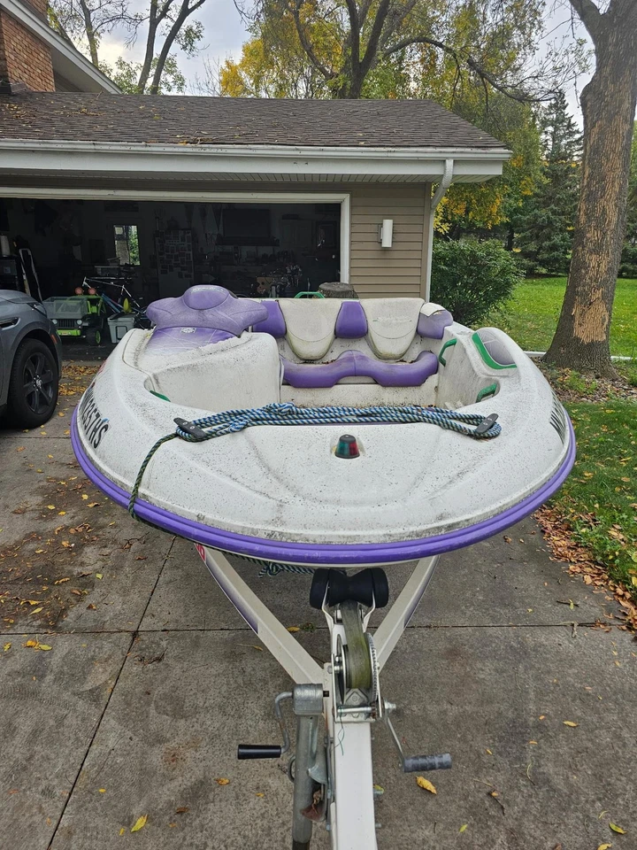 1997 Sea-Doo Speedster 14' Jet Boat w/ Title, Registration & Trailer - Image 1 of 4