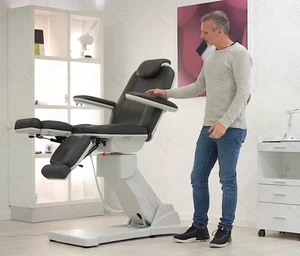 Kosmetikstuhl Fußpflegestuhl Kosmetikliege Wellness Fußpflegeliege Elektrisch - Bild 1 von 12