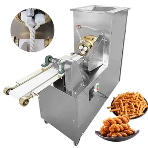 Extrusora automática máquina torcedora de masa frita barra torcedora de pan corte rodante - Imagen 1 de 16