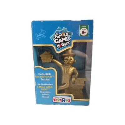 2009 Hasbro Family Game Night Mr. Monopoly Trophy Collectible New - Image 1 of 4