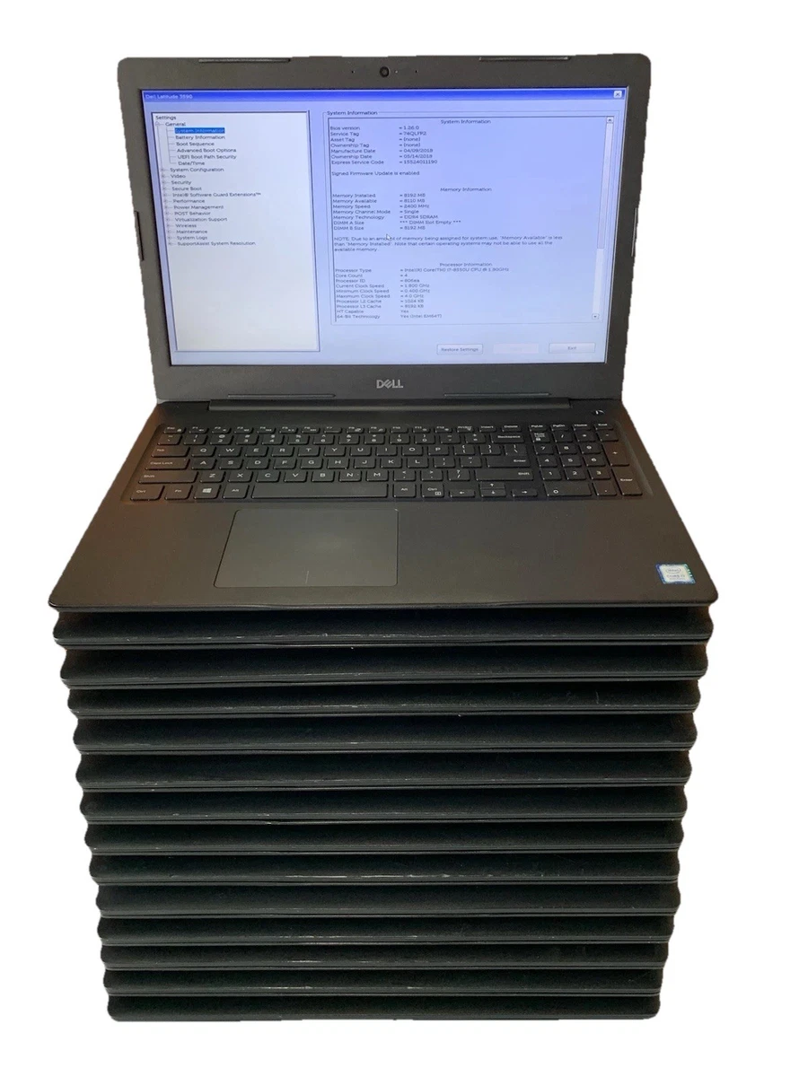 DELL Latitude 3590 ノートパソコン｜Core i3｜4GB Dell Latitude 3590 NoteBook PC- Intel® Core™ i3-7130U, 15.6” AntiGlare