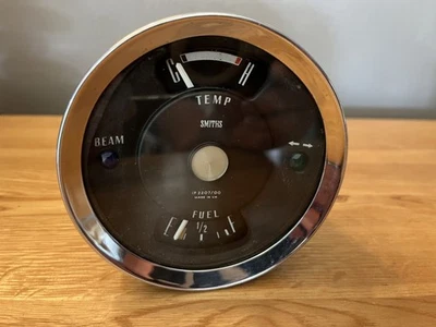Triumph Herald 13/60 Fuel Temp Gauge Smiths IP2207/00 - Image 1 of 4