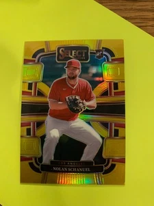 2024 Panini Select Nolan Schanuel Gold Rookie Concourse #26 ~ 7/10 - Bild 1 von 1