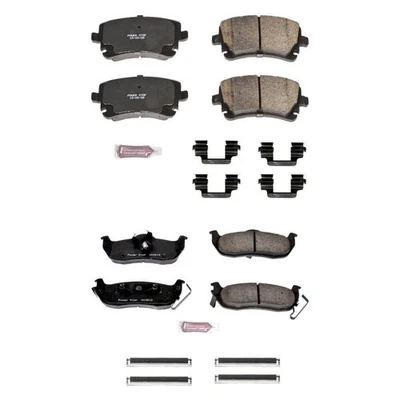 For Nissan Titan 04-05 Brake Pad Set Z23 Evolution Sport Performance — 第 1/4 张图片