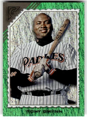 2022 Topps Gallery Tony Gwynn Green Pattern #/99 #34 - Image 1 of 2