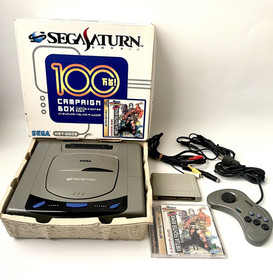 SEGA Saturn HST-0005 1 Million Campaign Box Virtua Fighter Remix JP Console Set