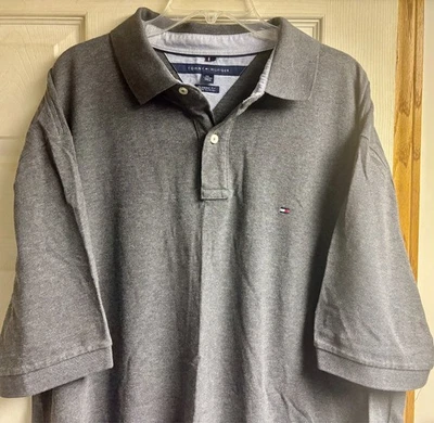 Bonita Camisa Polo de Golf Manga Corta TOMMY HILFIGER Deportiva Para Hombre 2XL Informal Foto 1 de 4
