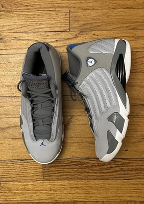 Talla 11 - Air Jordan 14 Retro Gris Lobo Foto 1 de 4