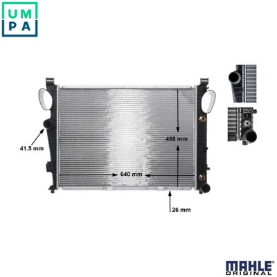 RADIATOR ENGINE COOLING CR 304 000S FOR MERCEDES-BENZ M 272.965 3.5L 6cyl - Image 1 of 4