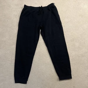Olympia Sports Sweat Pants. Sports Jogger Black Solid XXL NWT - Picture 1 of 5