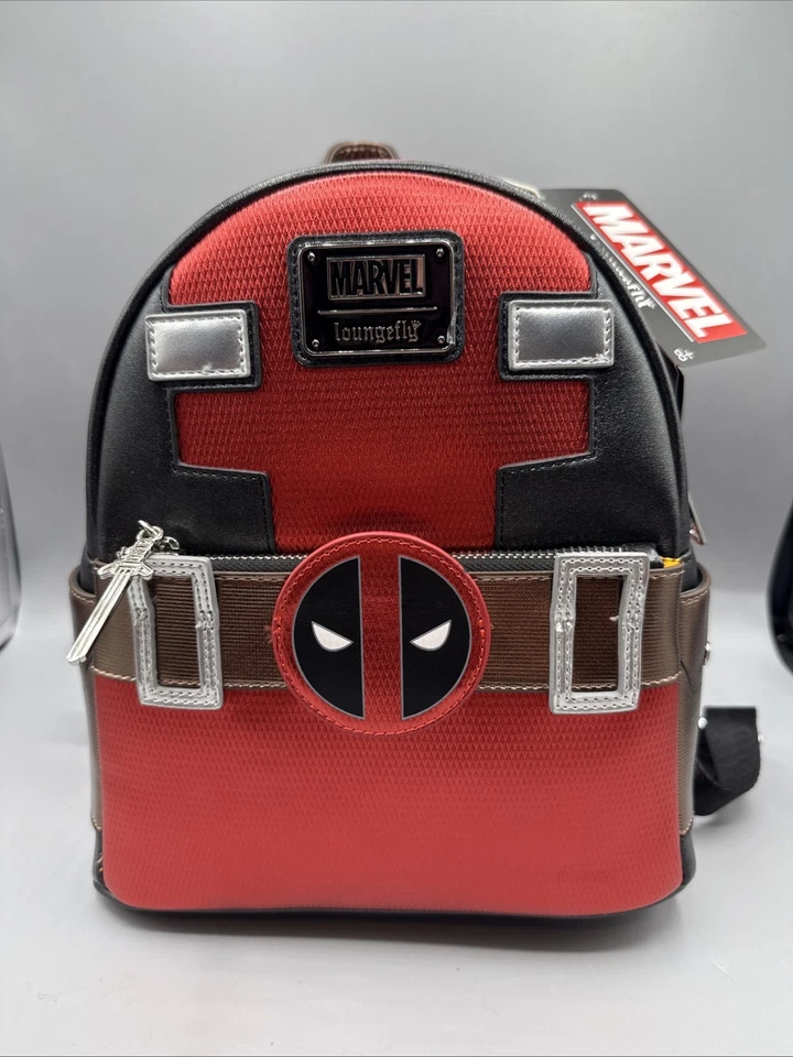 Loungefly Marvel Deadpool Metallic Mini Backpack Cosplay Multicolor 2025
