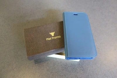 Piel Frama 蓝色 FramaSlimCards 皮革保护壳 适合 Apple iPhone 11 Pro #211 — 第 1/4 张图片