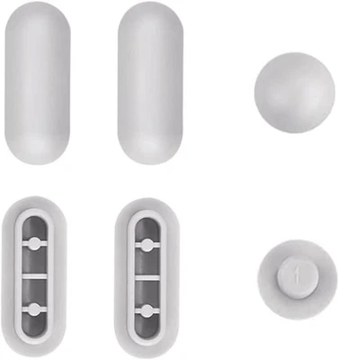 Paracolpi per Wc, 6 Pezzi Paraurti Water Set Gommini per Copriwater, Accessorio  - Immagine 1 di 4