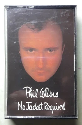 Phil Collins -No Jacket Required Cassette 1985 Atlantic Records A4-81240 - Image 1 of 4