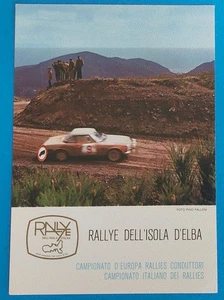 CARTOLINA RALLYE DELL'ISOLA D'ELBA CAMPIONATO D'EUROPA CONDUTTORI 9-4 76 ANNULLO - Picture 1 of 1