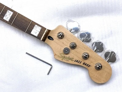Genuine Fender Squier Jazz J BASS 70's BLOCK INLAY NECK Affinity Electric Guitar - Image 1 of 4