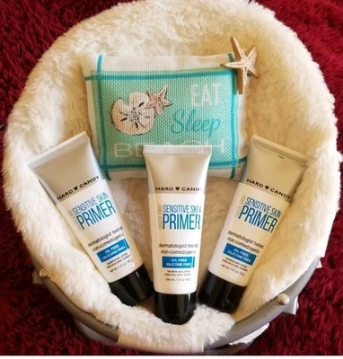 Hard Candy Sheer Envy Sensitive Skin Face Primer 3 pack Gift Set New 1.6 oz each - Image 1 of 4