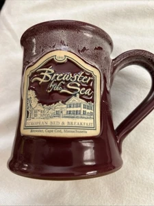 TAZA DE CAFÉ BREWSTER BY THE SEA. Taza de cerámica EUROPEAN BED & BREAKFAST - Imagen 1 de 4