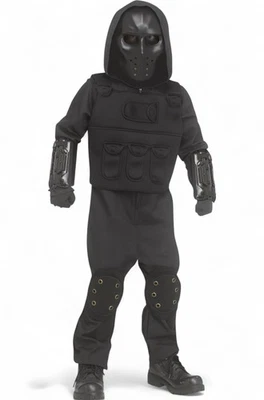 Disfraz de luchador Warcore para niño Foto 1 de 4