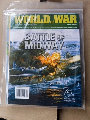 New Midway Solitaire World at War #54 Magazine Battle of Decision Games - Image 1 of 2