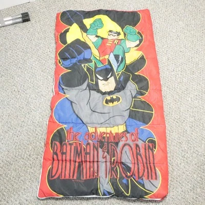 Saco de dormir para niños The Adventures of Batman Robin DC Comics 57”x30” de colección Foto 1 de 4