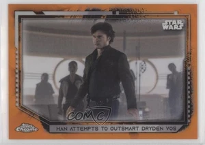 2021 Topps Chrome Star Wars Legacy Orange Refractor /25 #81 06yt - Picture 1 of 3