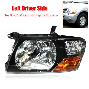 For 2000-2006 Mitsubishi Pajero Montero Front Head Lamp Light Left Driver Side - Imagen 1 de 10