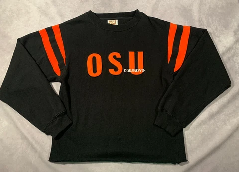 Red Oak Vintage OSU Cowboys Oklahoma OK State Sweatshirt - Medium Cover