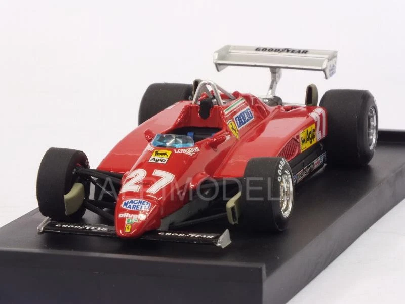 Ferrari 126 C2 Turbo GP Italy 1982 Patrick Tambay 1:43 BRUMM R287-UPD - Immagine 1 di 1