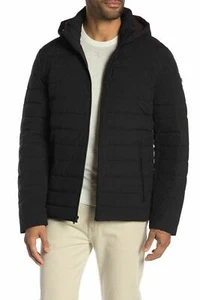 MICHAEL Michael Kors Mens Casual Hooded Puff Jacket Size M  MSRP $300 - Picture 1 of 10