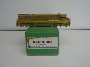 OMI Overland C&O U30C #3300-3312 unlackiert Spur H0 - Bild 1 von 10