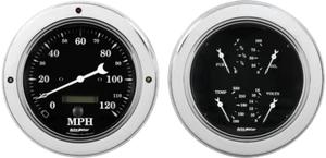 54 55 Chevy Truck Billet Aluminum Gauge Panel Dash Insert Instrument Cluster - Picture 1 of 4