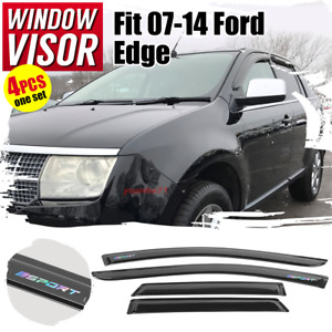 For 07-14 Ford Edge Lincoln MKX Window Visors Rain Shade Vent w/ sport