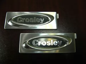 Crosley Nameplate Badge Decal, Genuine OEM part, brand new, 2 sets - Picture 1 of 4