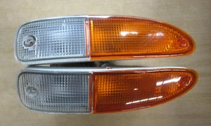 JDM Front Bumper turn signal light Ichikoh 3318 Pairs Fits Nissan 180sx rps13 - Bild 1 von 24