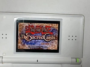Yu-Gi-Oh The Sacred Cards Nintendo Game Boy Advance Tested Saves Cart Only - Picture 1 of 3