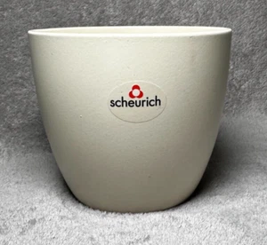 scheurich Übertopf Blumentopf creme weiß cremeweiß ~ Höhe 11,5cm Ø 13cm Keramik - Bild 1 von 5