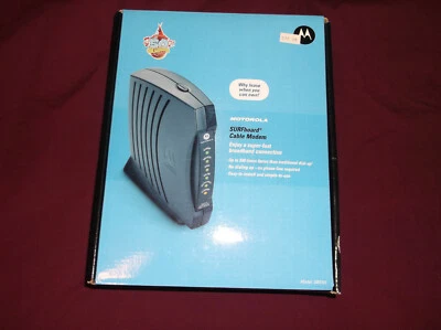 SEALED Motorola SURFboard SB5101U Cable Modem With AC Adapter BRAND NEW MINT - Image 1 of 4