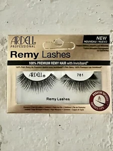 “ARDELL”~Professional Remy Lashes~Invisiband~ Keratin Infused~Tapered~#781 Black - Picture 1 of 2