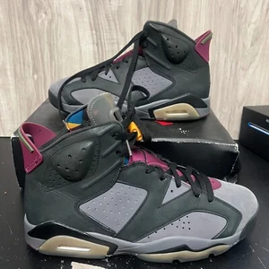 Air Jordon 6 Bordeaux Retro Black / Grey CT8529-063 men's SIZE 10 - Picture 1 of 9
