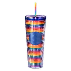 Pride Collection Walt Disney World Starbucks Mickey Mouse Cup Tumbler Straw - Picture 1 of 3