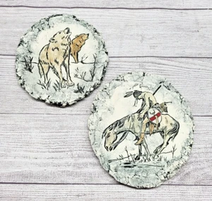 Shapes of Clay di Stan Ash Targhe Indiane Trail of Tears & End Species Set - Foto 1 di 10