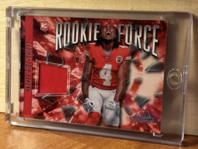 2023 Panini Absolute - Rookie Force #RF-17 Rashee Rice (MEM, RC) - Image 1 of 2