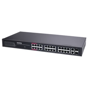 Vivotek AW-GEL-285A-380 28 Ports Lite Managed PoE Switch - Gigabit Ethernet - Picture 1 of 2